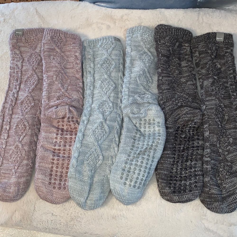Set of 3 pairs of Bench Slipper socks
